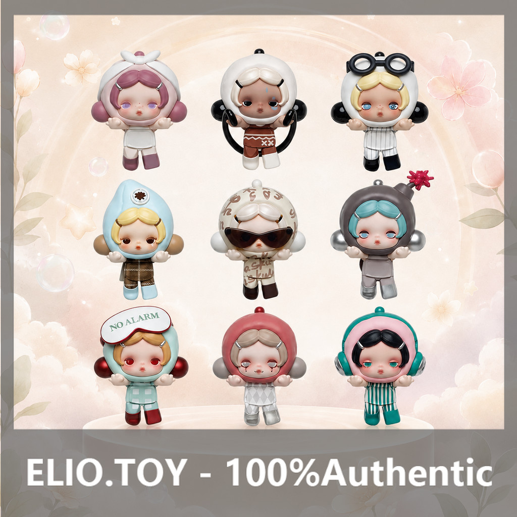 P POPMART SKULLPANDA อย่าอยากอยากซีรีส์ Cute Doll Mystery Box Decorative Gift