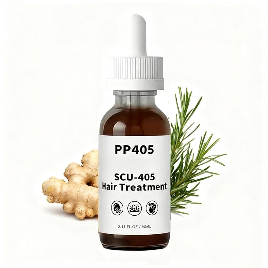 PP405HairGrowthOil-SCU-405NourishingScalp&HairSerumforFuller-Hair,withBiotin&HyaluronicAcid,Fast-Abs