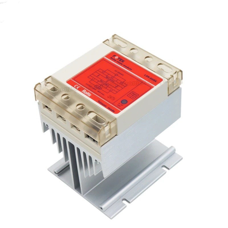 NewNew ของแท้ LSR-60DA LSR-80DA สามเฟส Solid State Relay DC Control AC พร้อมหม้อน้ํา*-*-****
