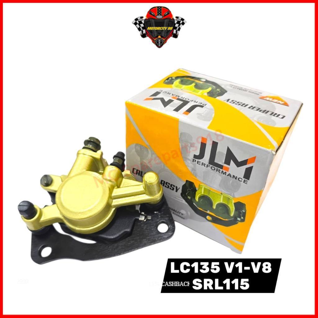 JLM GOLD LC135 V1 - V8 135LC 4 SPEE SRL115 SRL115 FI EGOS EGOLC EGOS FI ด้านหน้า CALIPER ASSY KELIPE
