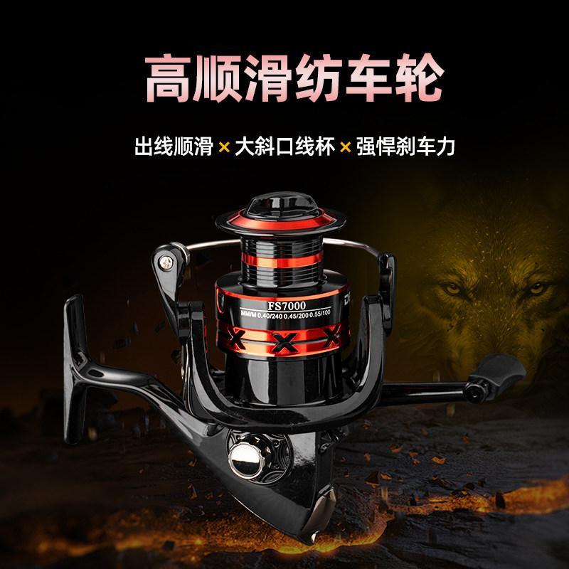 < Wolf King Warriors-Metal Spinning Wheel > High-End Spinning Wheel การเคลื่อนไหวทองเหลือง Sea Pole 