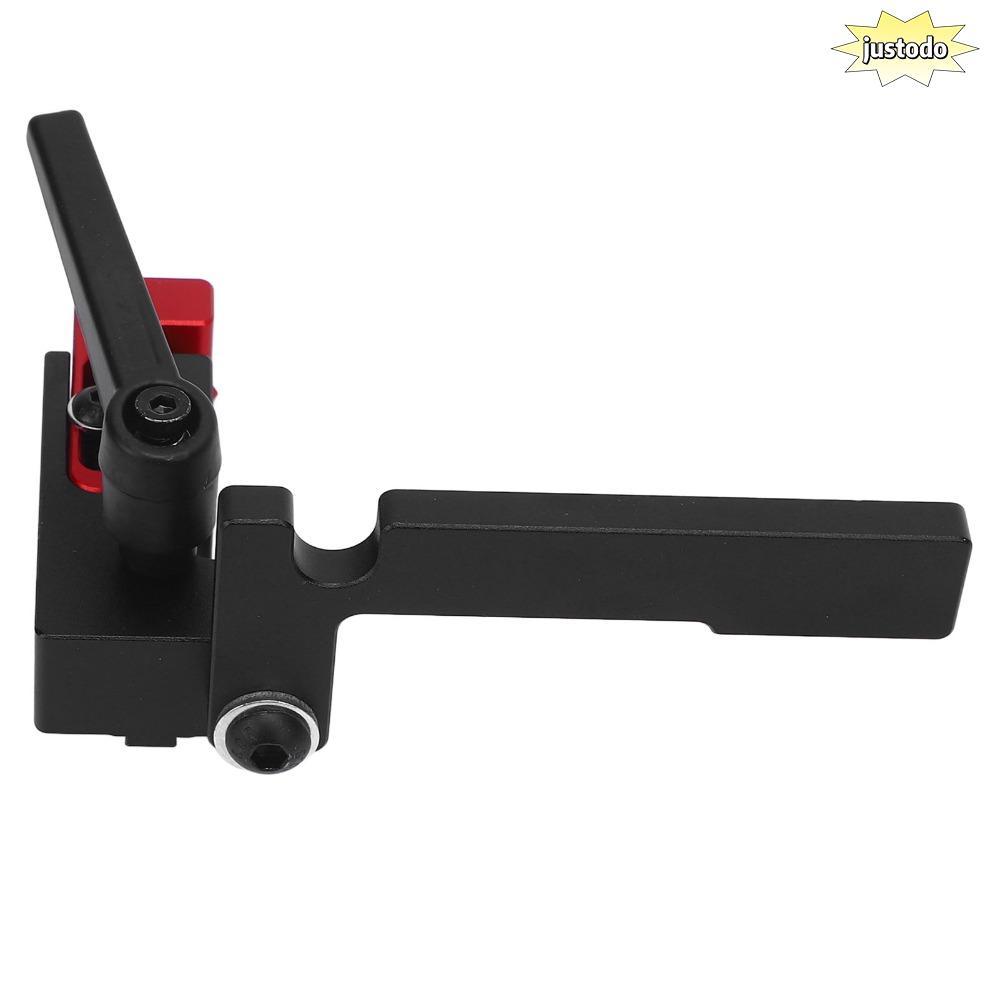 JUSTO Miter Track Stop, อลูมิเนียมอัลลอยด์ 75 Type T Track Flip Stop, Precision Secure Design Precis