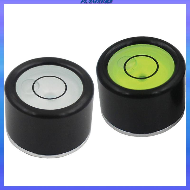 [Flameer2] Disc Spirit Bubble Level Circular Shock Resistance Measuring Tool for Telescope Table DJ 
