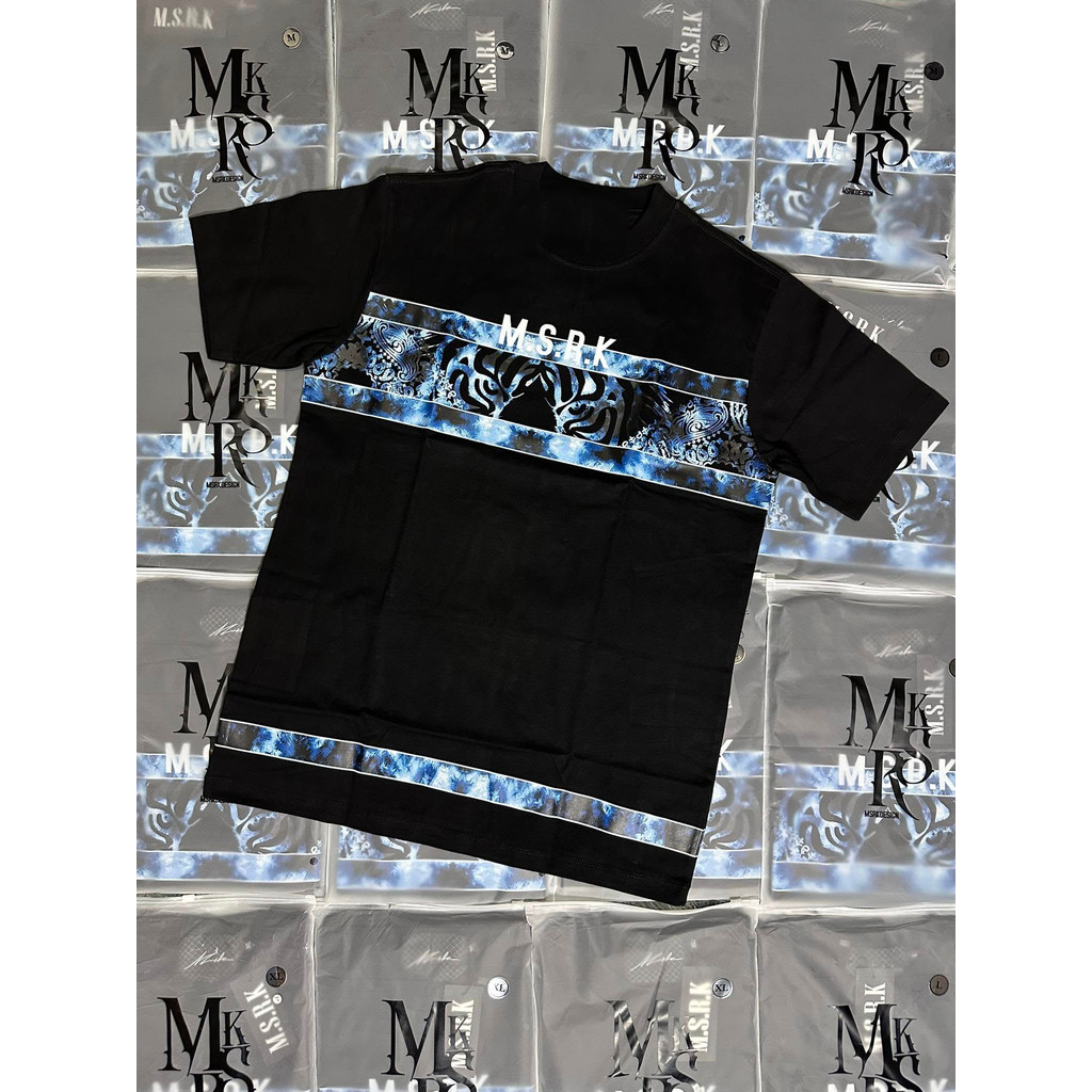 Xs-6xl Option วัยรุ่น Street OVP MSRK  เสื้อยืดคอกลมแขนสั้นพิมพ์ลายทั้งตัว (Unisex)