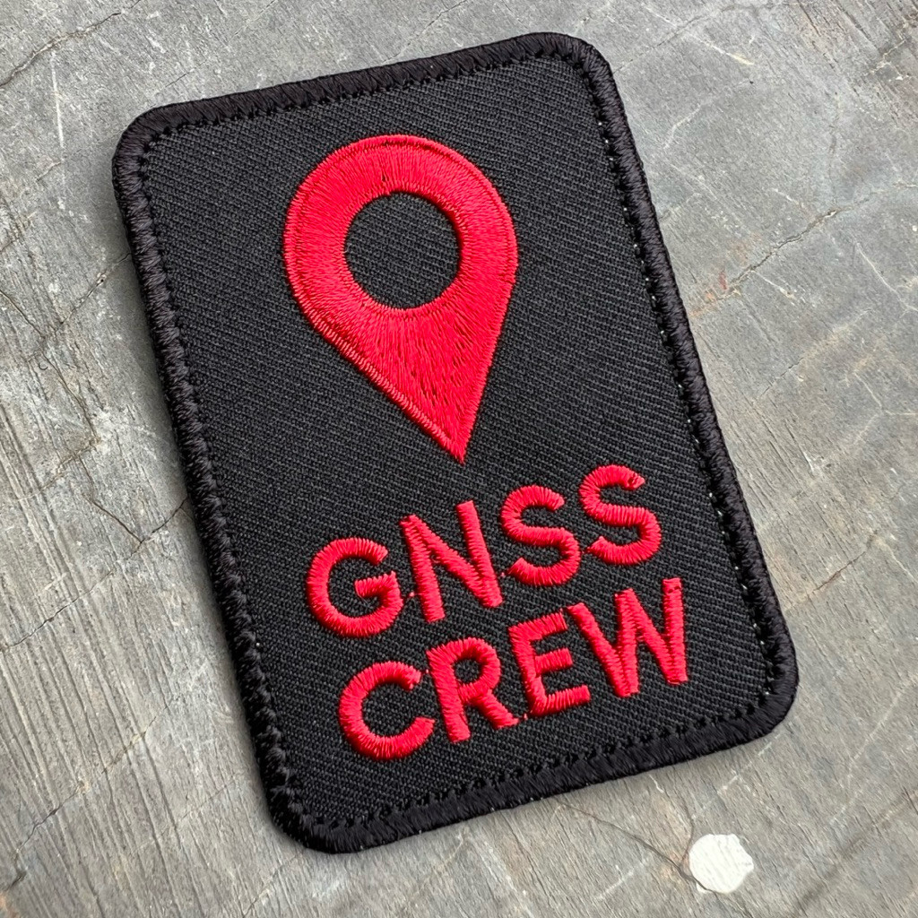 แพทช์ปัก GNSS CREW**