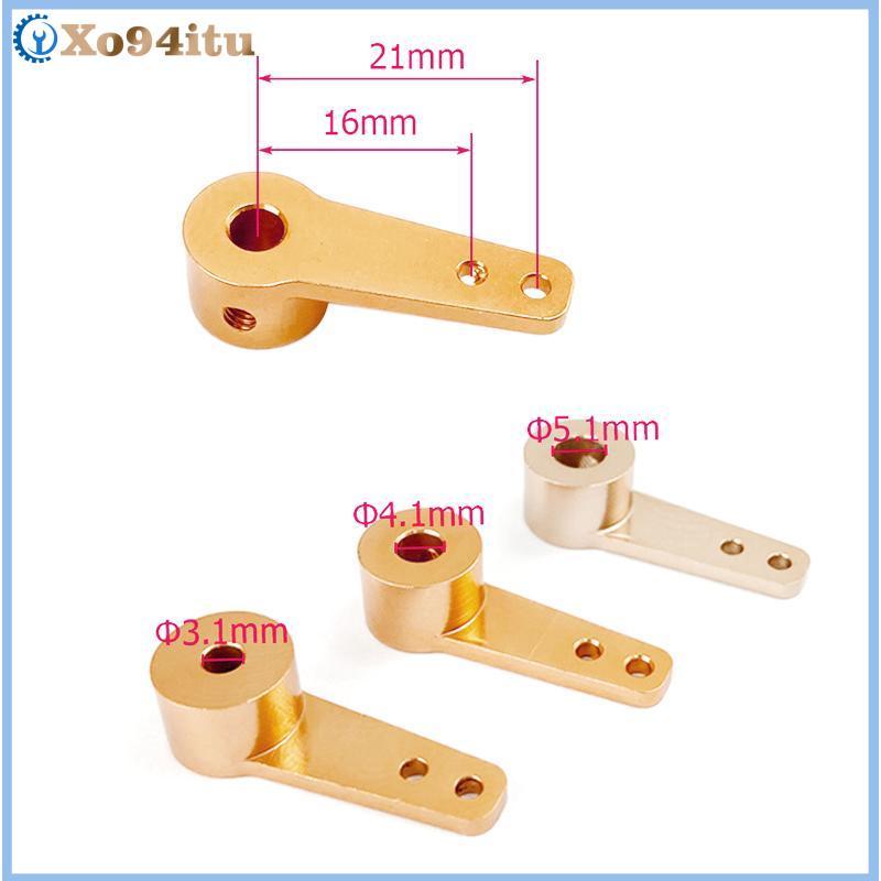 XOITU สกรูพวงมาลัยหางเสือ Tiller Arm Heavy Duty Construction 31 มม./41 มม.Bore อะไหล่สําหรับ RC รุ่น