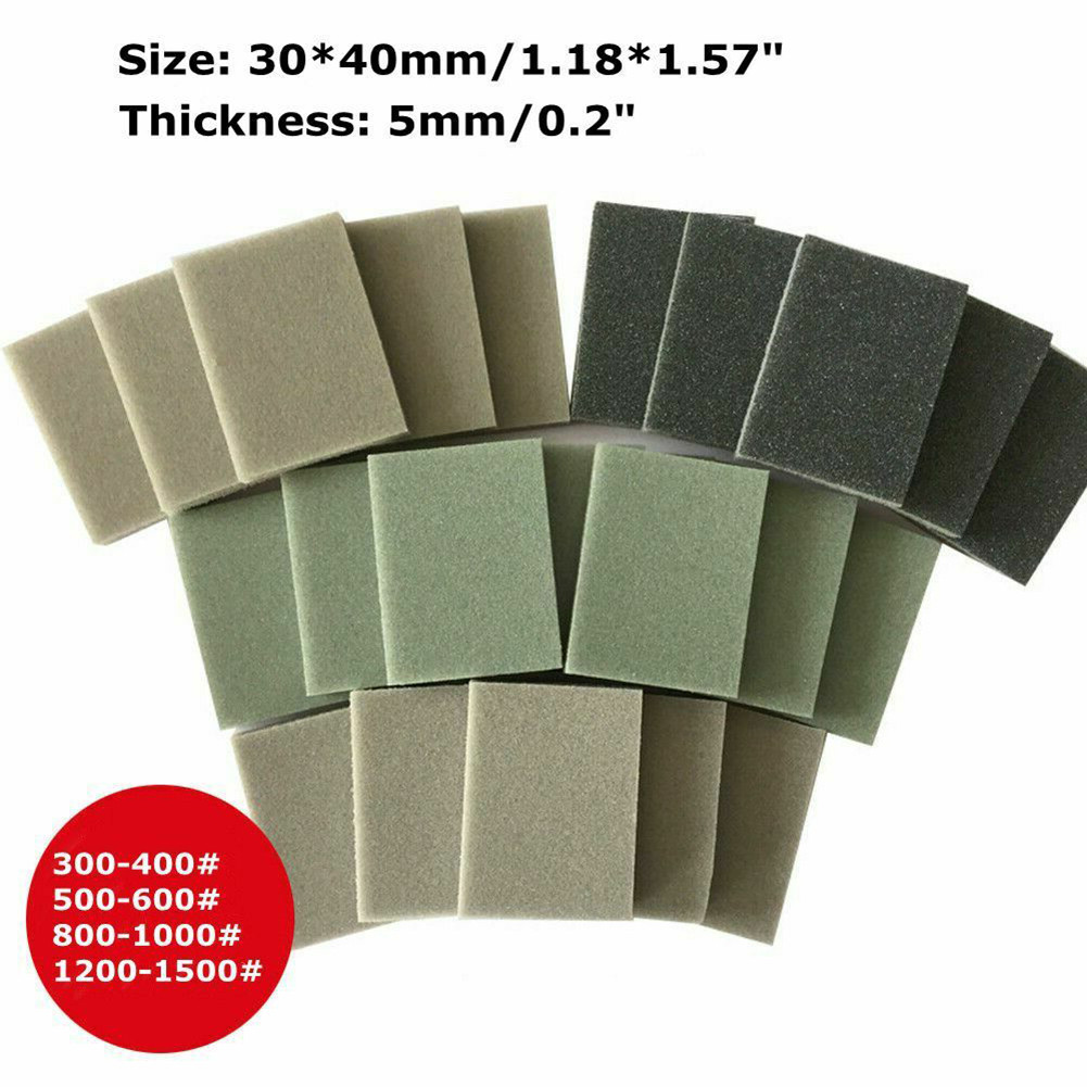 กระดาษทรายฟองน ้ ํา Pads 500-600 # 1200-1500 # 300-400 # Bodywork โฟมกันน ้ ํามัน
