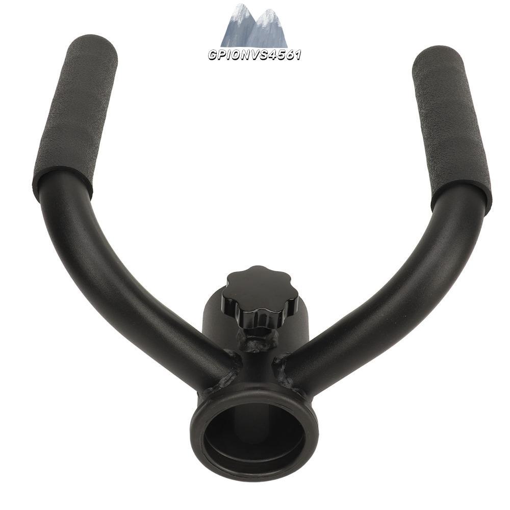 GPIONVS4561 T Bar Attachment, Iron Adjustable Landmine Row Handle, สบายขนาดกะทัดรัดสีดํา Landmine Ro