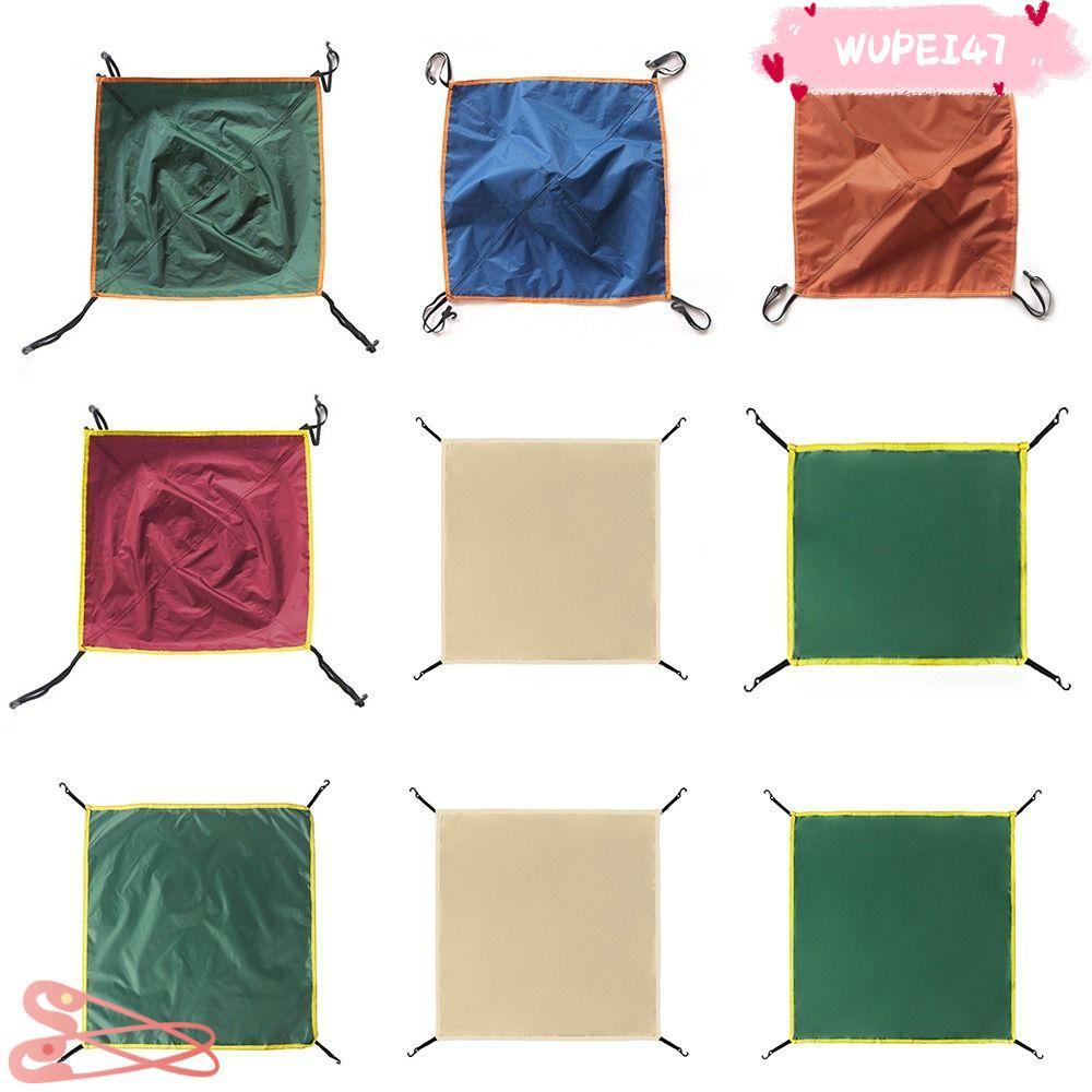 WUPEI47AD เต็นท์ Tarp Cover น้ําหนักเบา Outdoor Camping Travel 3-4 คน Sun Shelter