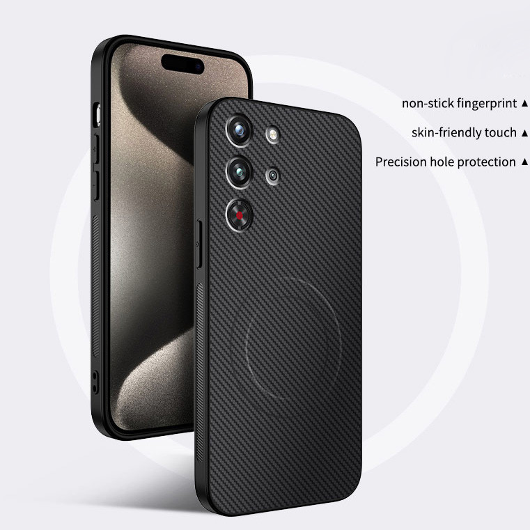 สําหรับ ZTE nubia RedMagic 10 Pro 10s Pro + กันกระแทกหรูหรา Matte Case ไร้สายชาร์จกันกระแทก