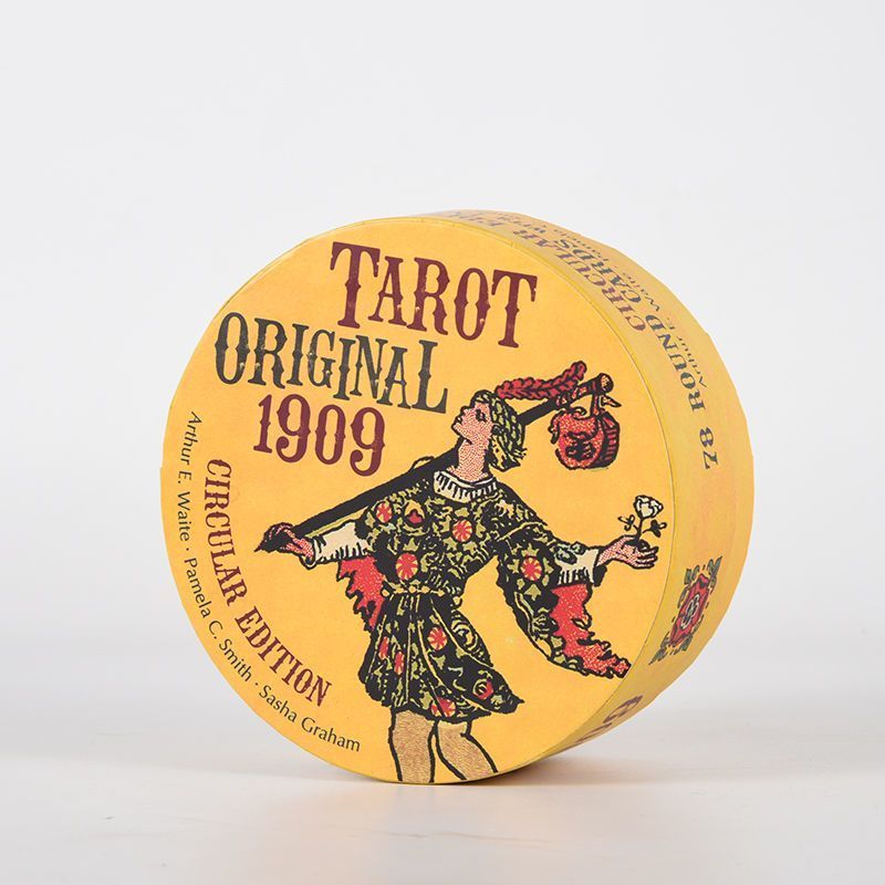 TAROT ORIGINAL 1909 ORIGINAL Weite TAROT Card Round Version Novice Beginner West Card m