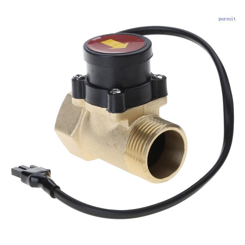SUIT* Sensor ปั๊มน้ํา Flow Switch 1 นิ้วแม่เหล็กควบคุมอัตโนมัติปั๊มสวิทช์ G1 ด้าย 200W ทองแดงน้ํา Pu