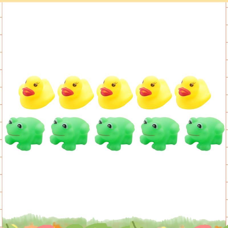 ของเล่น Frogs & Ducks 5 ชิ้น + 5 ชิ้น