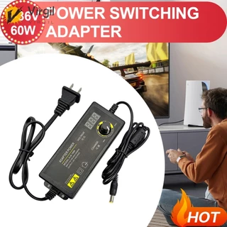 [จัดส่งในพื้นที่] อะแดปเตอร์จ่ายไฟ 3-36V ของสหราชอาณาจักรที่ปรับได้สําหรับเครื่องเล่นเกม Moto