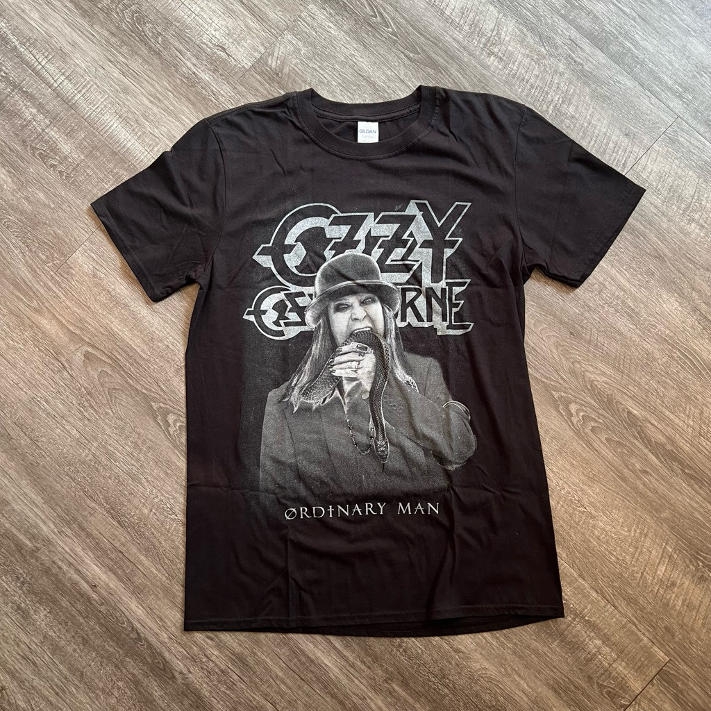 [IMPORT STUFF] OZZY OSBOURNE BLACK Mens Boxy T-Shirt
