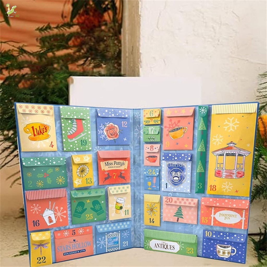 2024 Gilmore Girls Christmass Advent Calendar - ของขวัญนับถอยหลังสําหรับผู้ใหญ่