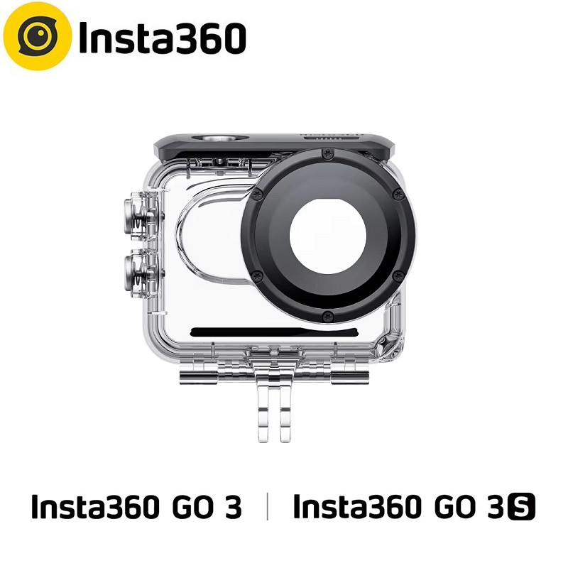 Insta360 GO 3S\GO 3 Dive Case 60m กันน้ําอุปกรณ์เสริมสําหรับ Insta 360 GO3\GO 3S