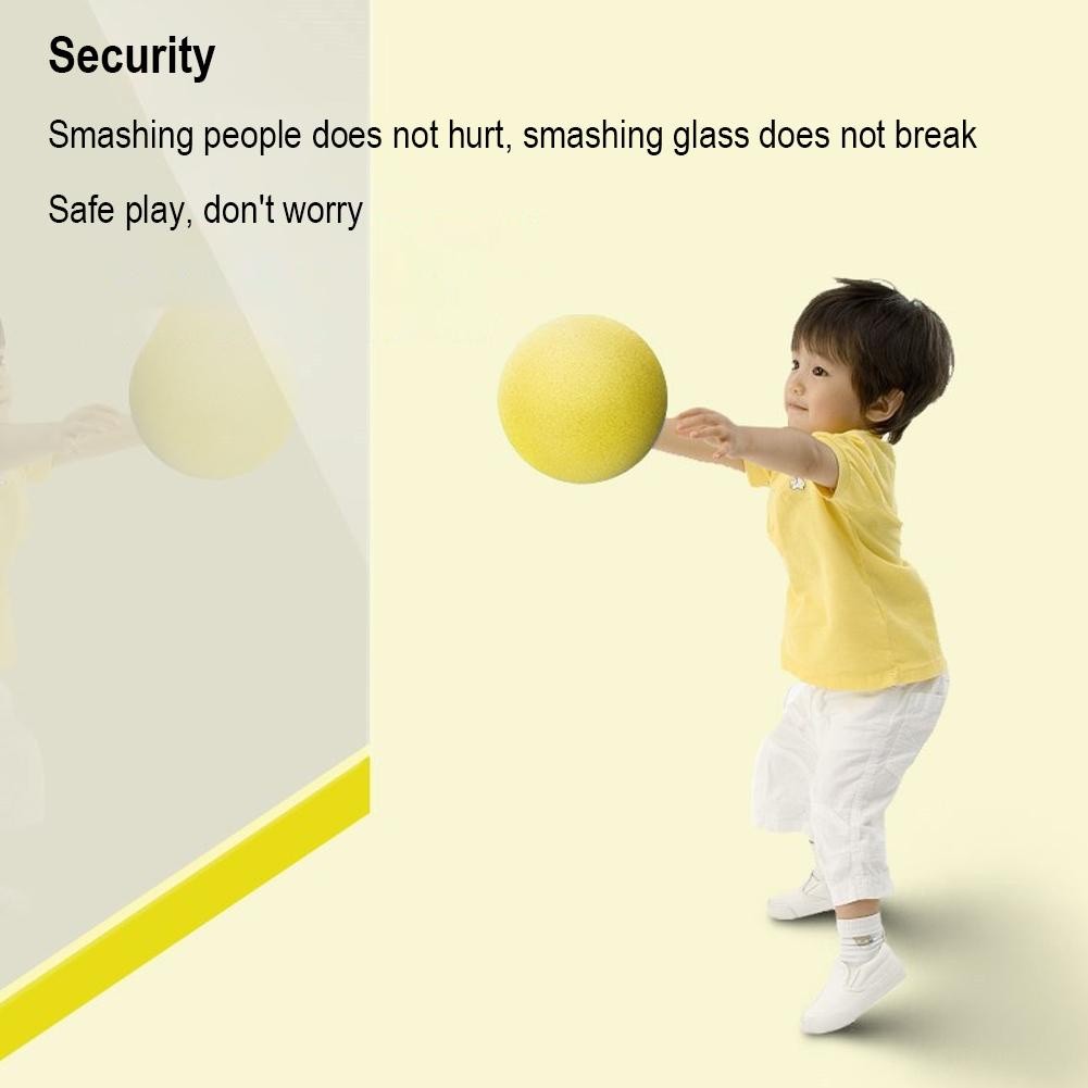 Silent Basketball Foam Basketball Indoor Silent Training Patting Children Toy Elastic Ball M5l1