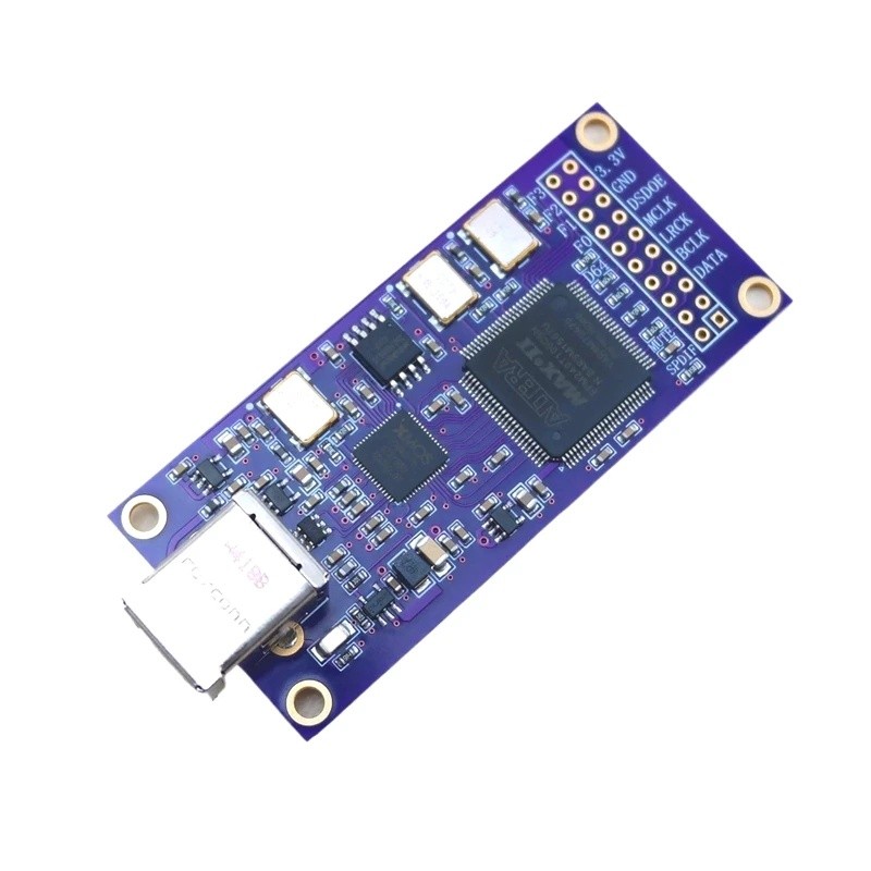 TREX XMOS XU316 CPLD USB Digital Interfac 768K DSD512 ความเข้ากันได้ Amanero การ์ด USB