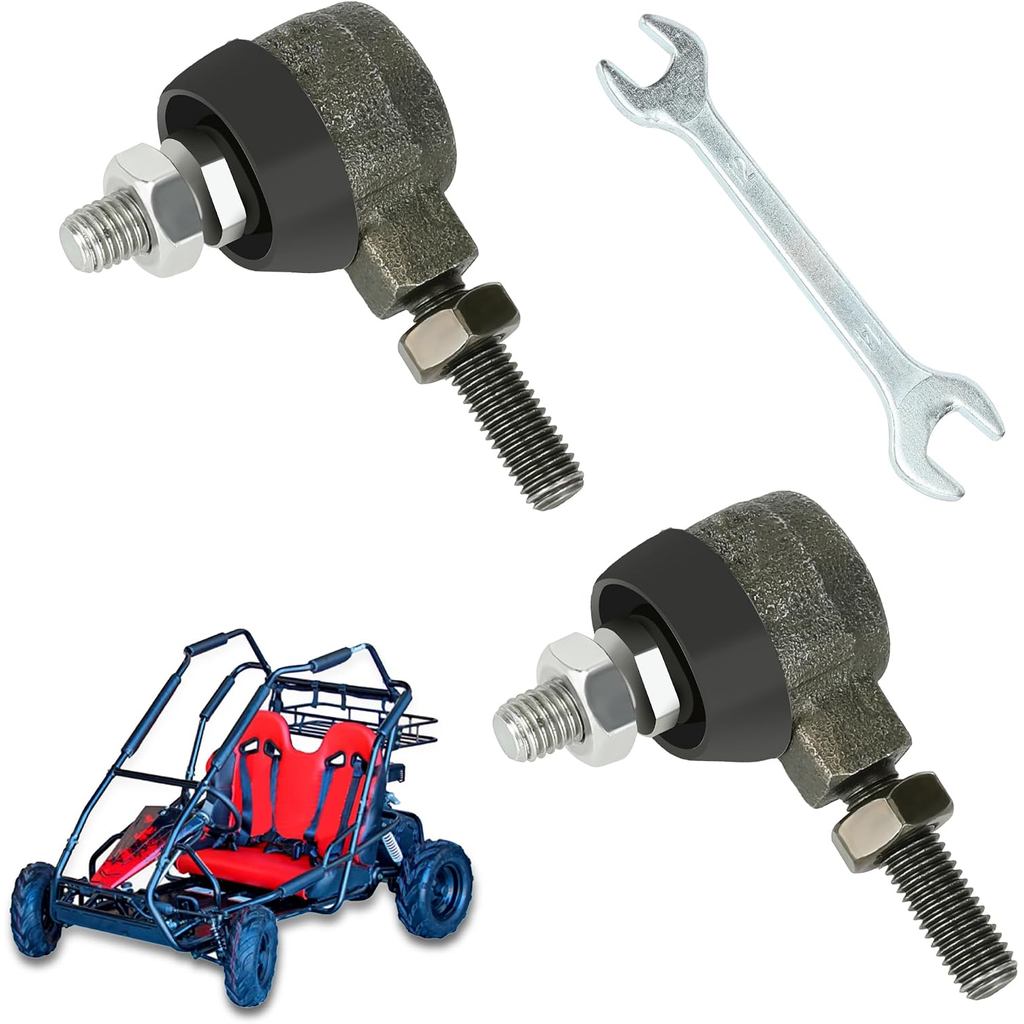 แกนพวงมาลัย Knuckle Ball Joint Kit สําหรับ Coleman Go Kart KT196 อะไหล่ CK196-T RTK200 196cc 6.5HP แ