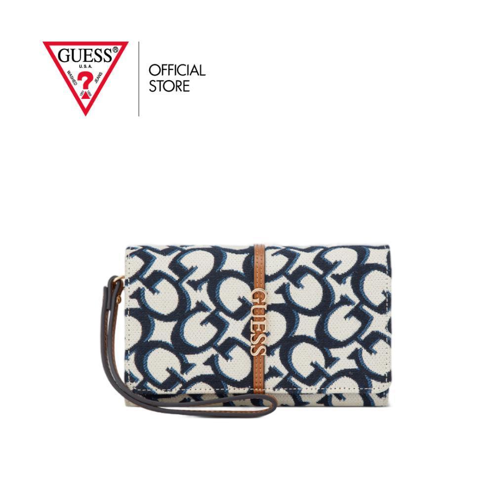 GUESS กระเป๋า รุ่น MG192342 JERICO SLG PHONE ORGANIZER - สีน้ำเงิน