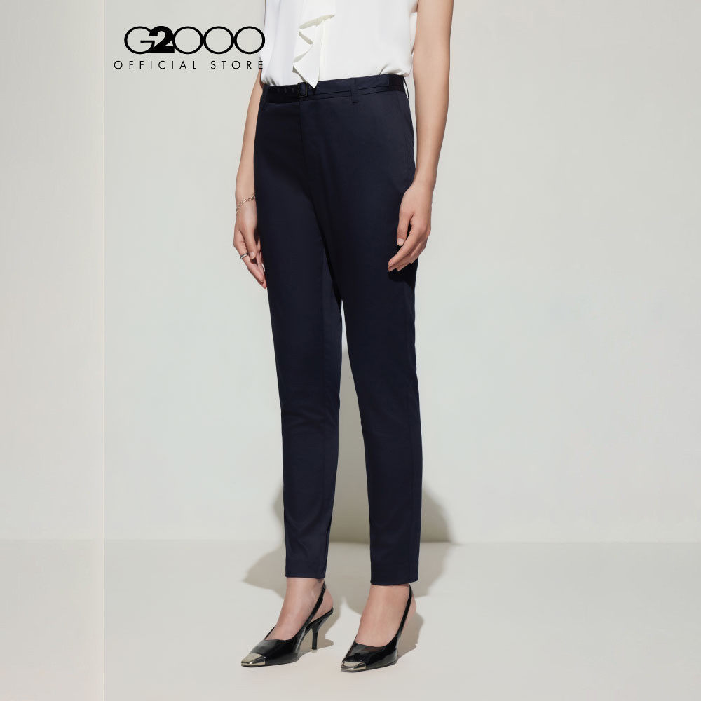 G2000 กางเกงขายาวสำหรับผู้หญิง Ankle Skinny Shape รุ่น 5126206879 NAVY