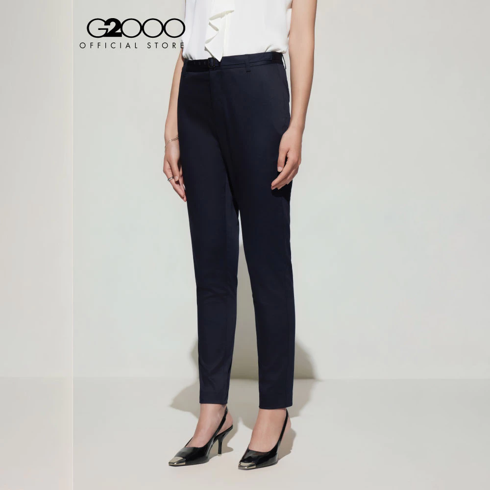 G2000 กางเกงขายาวสำหรับผู้หญิง Ankle Skinny Shape รุ่น 5126206879 NAVY