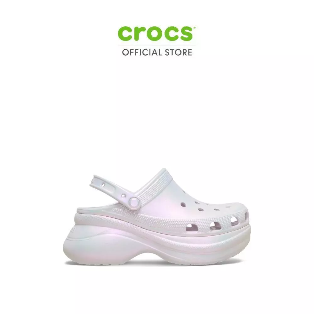 CROCS รองเท้าลำลองผู้หญิง BAE IRIDESCENT CLOG - GRAPE ICE