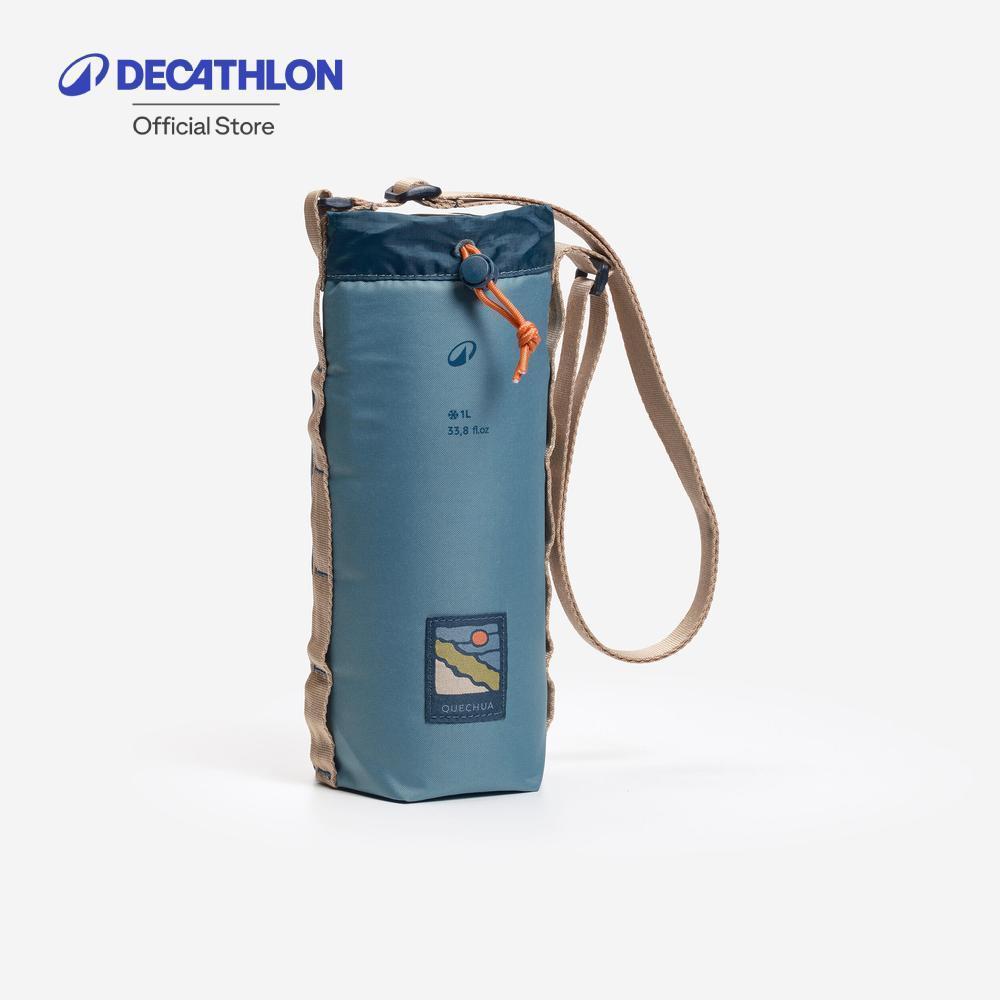 Decathlon Isothermal Cover For Hiking Flasks กระเป๋ารักษาอุณหภูมิสำหรับขวดน้ำเดินป่าไม่เกิน 1 ลิตร