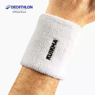 Decathlon Tp 100 Tennis Wristband ปลอกรัดข้อมือเทนนิสรุ่น Tp 100 - White