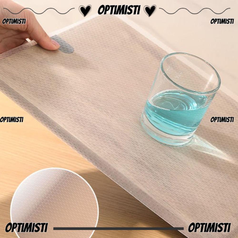 OPTIMISTI8E ชั้นวาง Liner, EVA Non Slip Backing Drawer Liner,ในครัวเรือน Gadget ฝุ่นทนตัดขนาดพื้นผิว