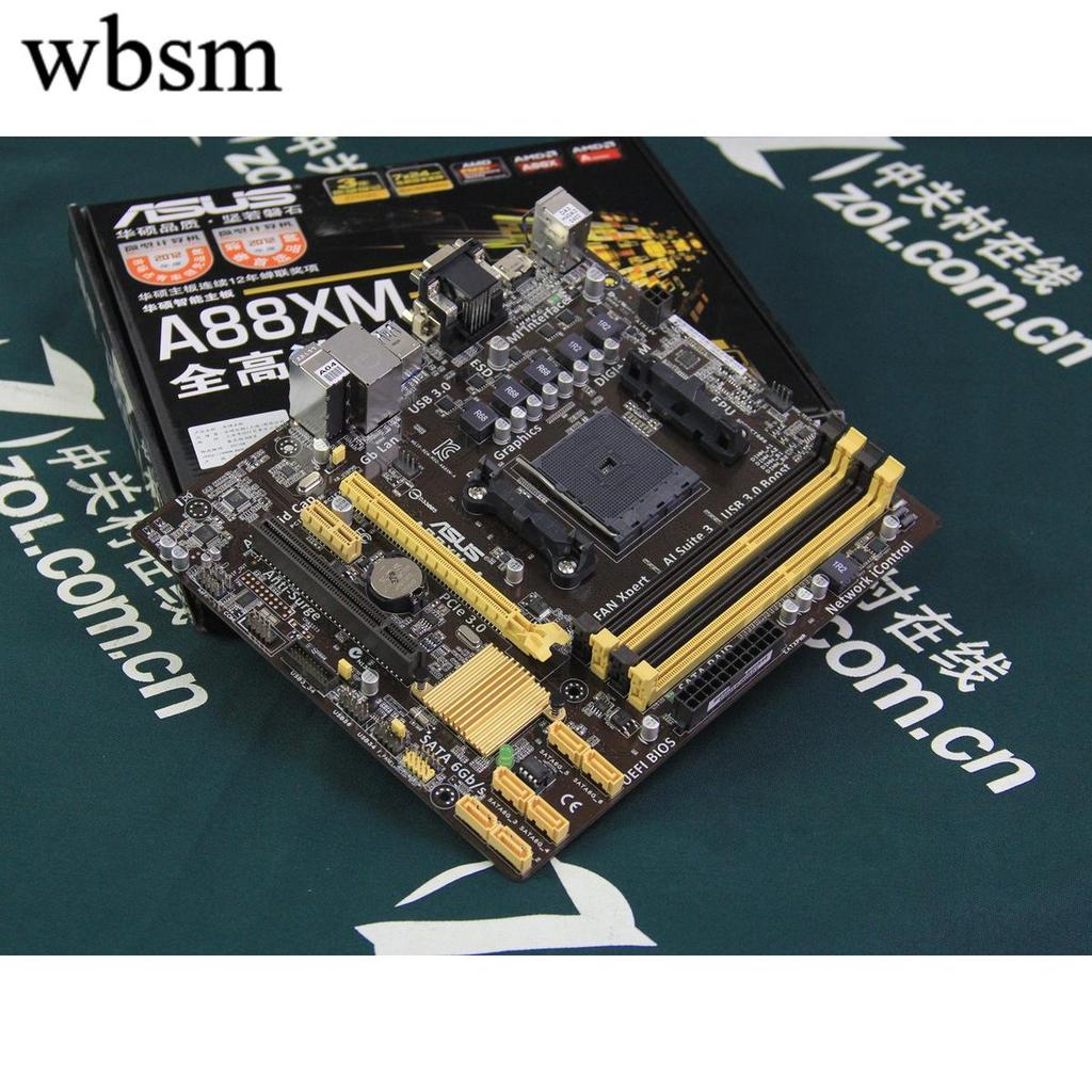 [คอลัมน์เมนบอร์ด] Asus/Asus A88XM-E A88 เมนบอร์ด FM2/FM2+รองรับ 760K 860K 7850 7860K
