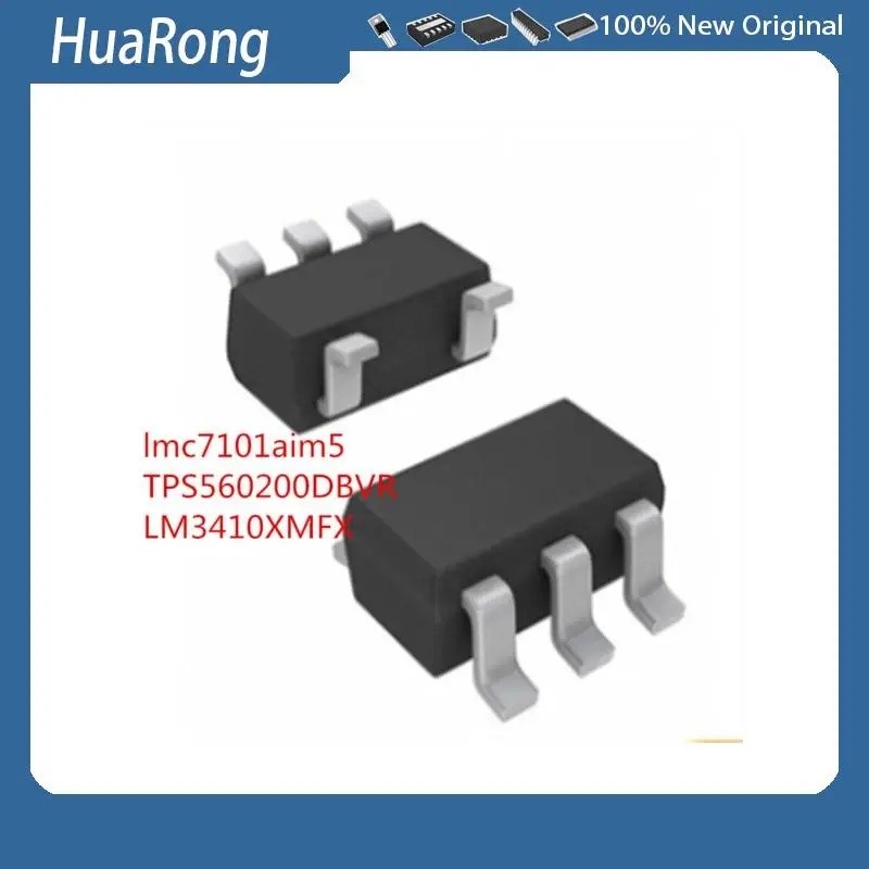 5 ชิ้น/แบทช์ lmc7101aim5 lmc7101iam TPS560200DBVR TPS560200   L562 LM3410XMFX LM3410X LM3410 3410XMF