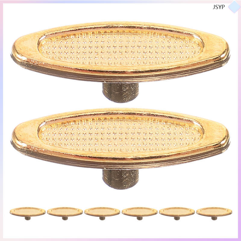 8 ชิ้น Winding Metal Keys สําหรับกล่องดนตรี Golden Parts junshaoyipin