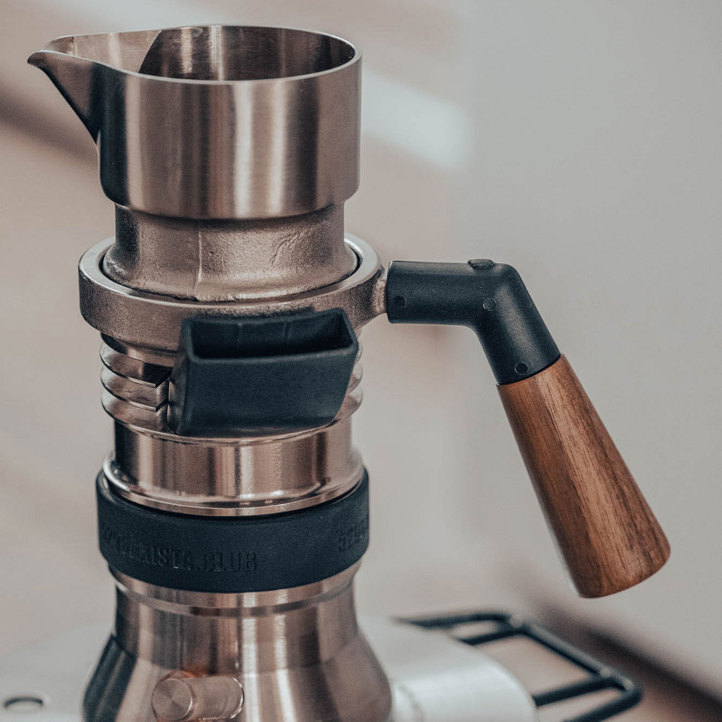 เครื่องเอสเพรสโซ่ 9barista ด้ามจับวอลนัทโดยเฉพาะ