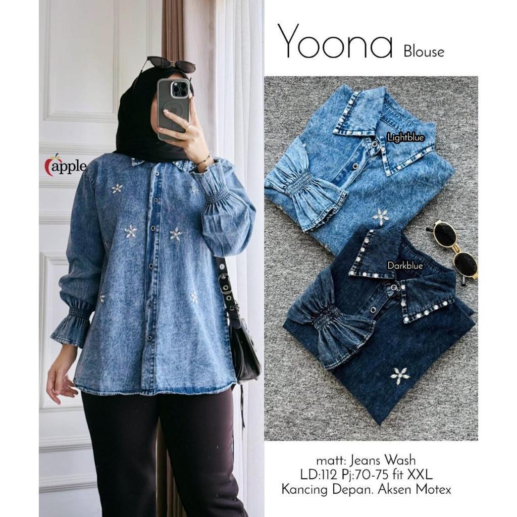 1408 YOONA BLOUSE โดย APPLe DAILY WEAR