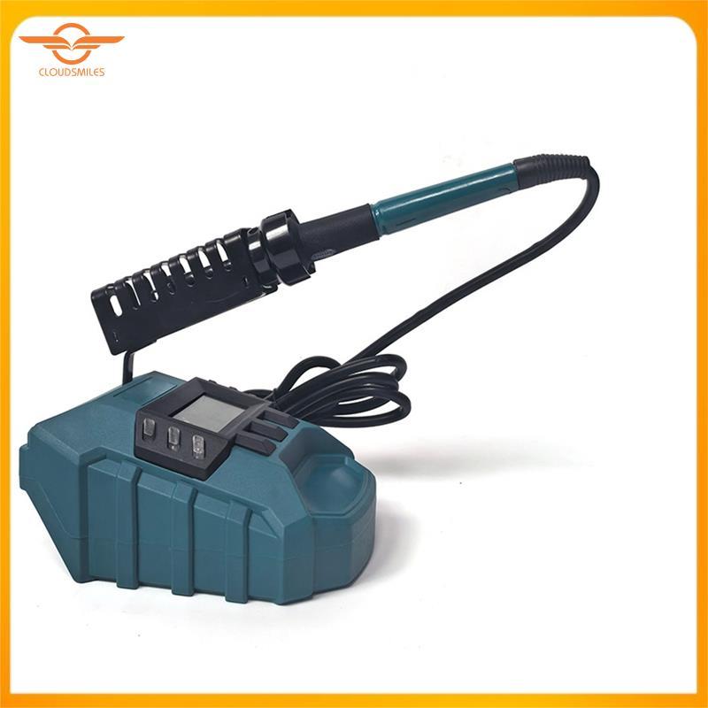 [CloudsMiles.th] หัวแร้งไฟฟ้าสําหรับแบตเตอรี่ 18V 20V 60W ปรับอุณหภูมิได้