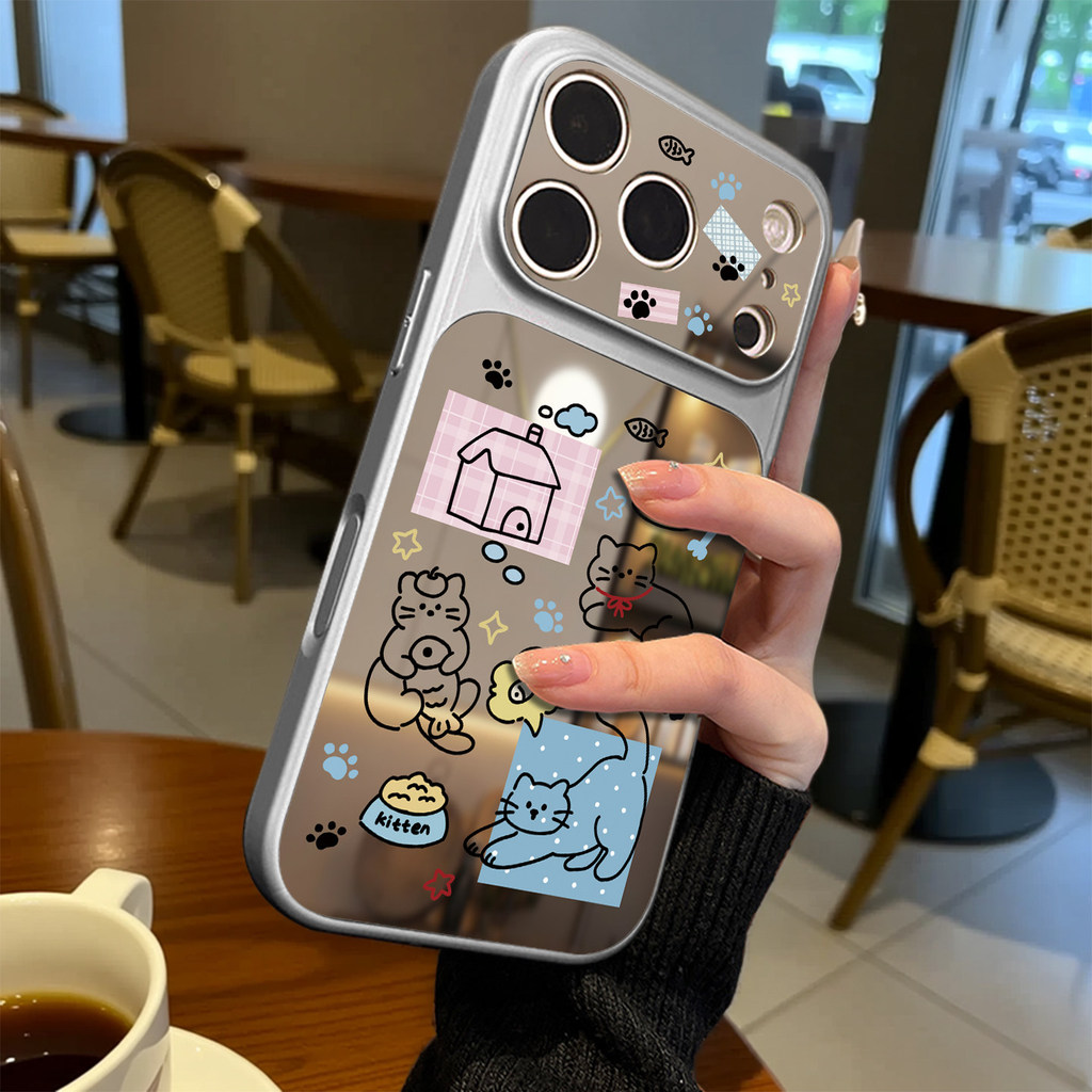 สําหรับRealme GT8 Pro GT 7T GT6 6T Neo 7X 6 SE P4 P3 Liteความเร็วV70S V25 V23i V11S V13 V5 แมวเงินปล