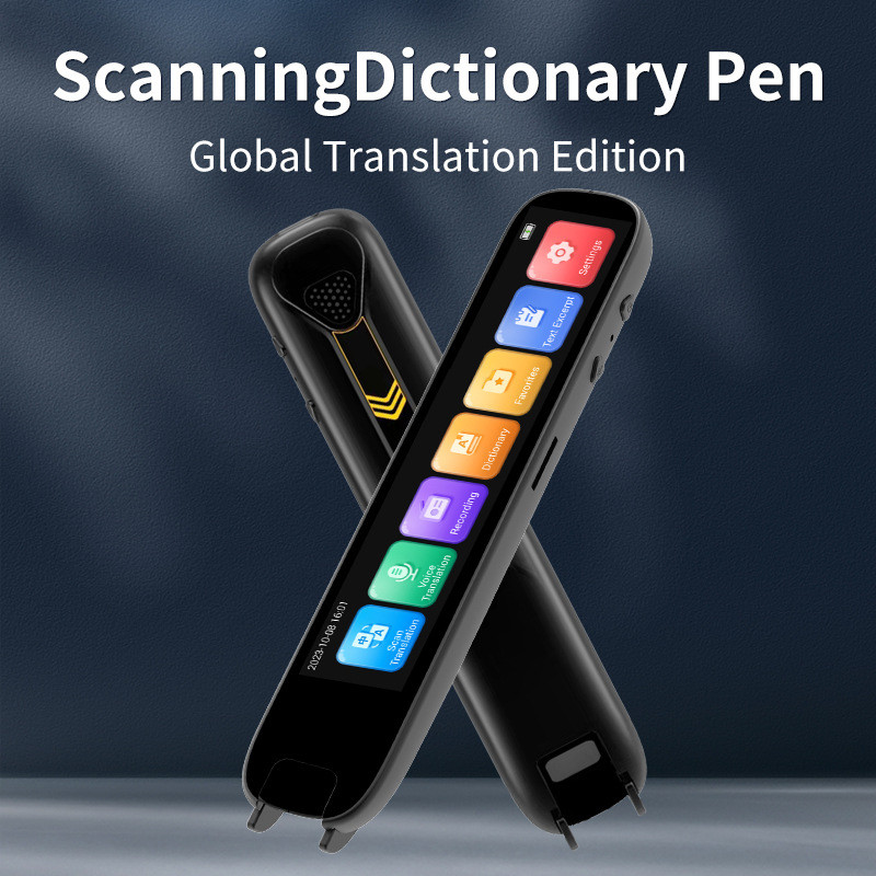 3.71 นิ้ว International Scanning Translator ปากกาหลายภาษาออฟไลน์ภาพแปลปากกาการเรียนรู้ข้ามพรมแดน 1 ชิ้น KEBA