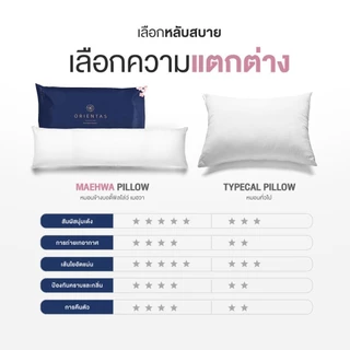 Orientas หมอนบอดี้ หมอนคนท้อง รุ่น Maehwa หมอนขนาดใหญ่ สำหรับกอด อัดแน่น ใยโพลีไมโครดูเวท หนา 4 นิ้ว
