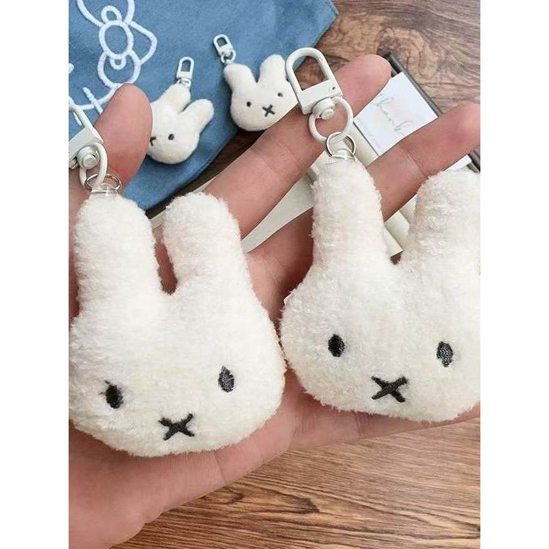 Miffy Miffy ตุ๊กตาน่ารักตุ๊กตาพวงกุญแจกระเป๋าเครื่องประดับน่ารักการ์ตูนตุ๊กตาตุ๊กตาของขวัญ