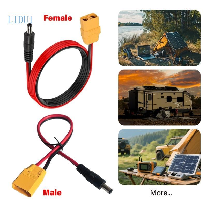 LIDU1 14AWG XT90 ถึง 5521 14AWG สายไฟสําหรับงานชาร์จทุกวัน