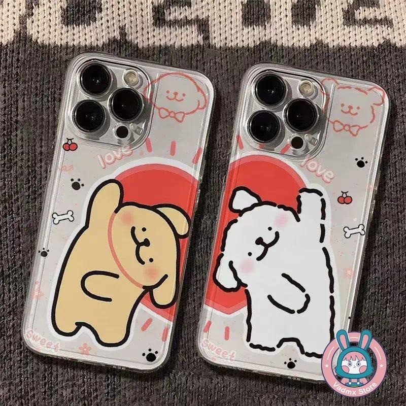 การ์ตูนสุนัขเคสโทรศัพท์สําหรับ Huawei Nova Y91 Y90 Y74 Y73 Y72 Y70 Plus Y61 Y60 7i 7 Pro 6 SE 5T 5 5