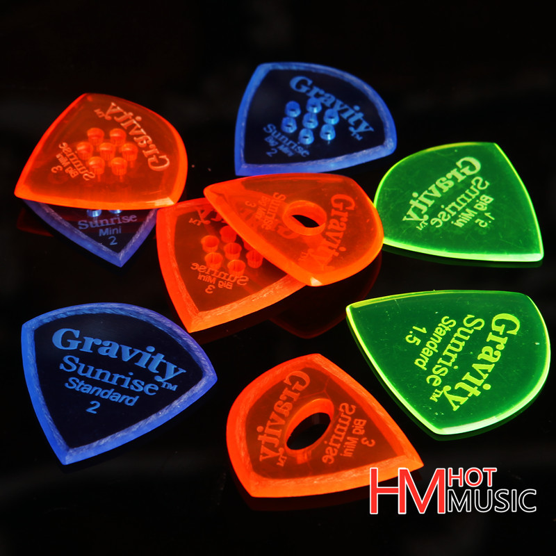 Beauty Handmade Gravity sunrise Big jazz bigmini2.0 การหยิบกีตาร์ไฟฟ้า 3.0 ความเร็ว