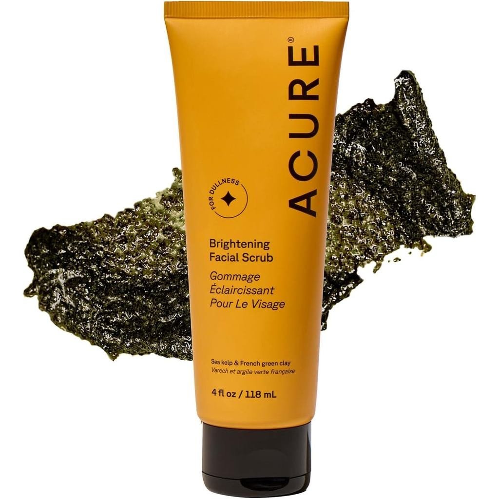 Brightening Exfoliating Facial Scrub-Exfoliating Facial Cleanser-4oz SIPV