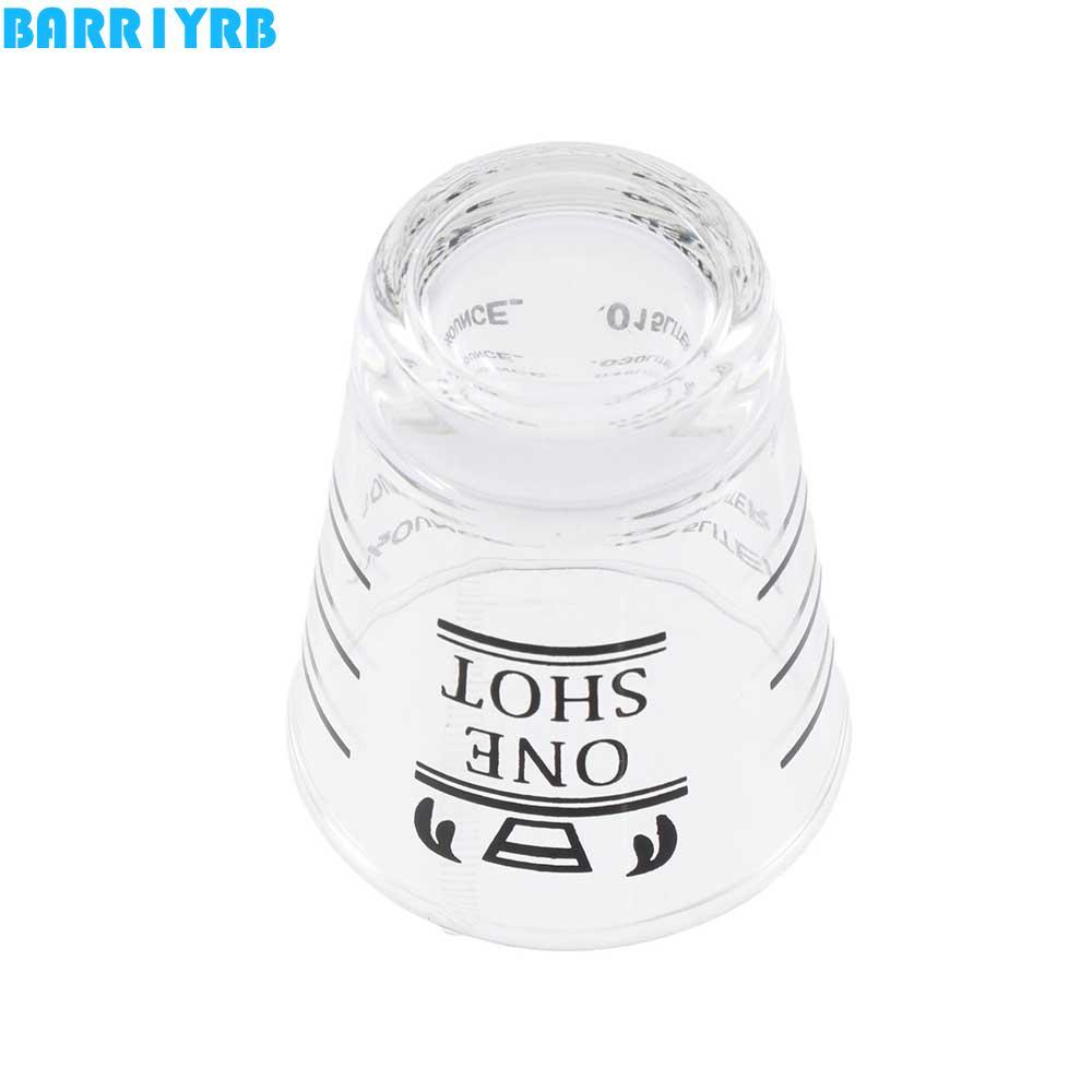 BARR1YRB Jigger 1.5oz/45ml อุปกรณ์เสริมบาร์พร้อมแก้วช็อตสําหรับงานหนัก