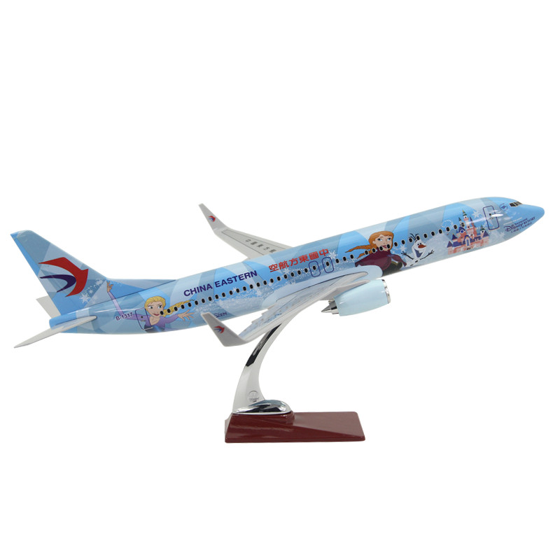 เครื่องบินรุ่น Boeing B737-800 East Airlines Disney Fifth Frame Frozen Airliner เครื่องประดับของขวัญ