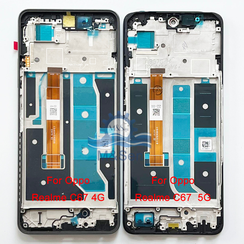 เหมาะสําหรับ Oppo Realme Realme C67 4G Original Screen Assembly กรอบ Realme C67 5G