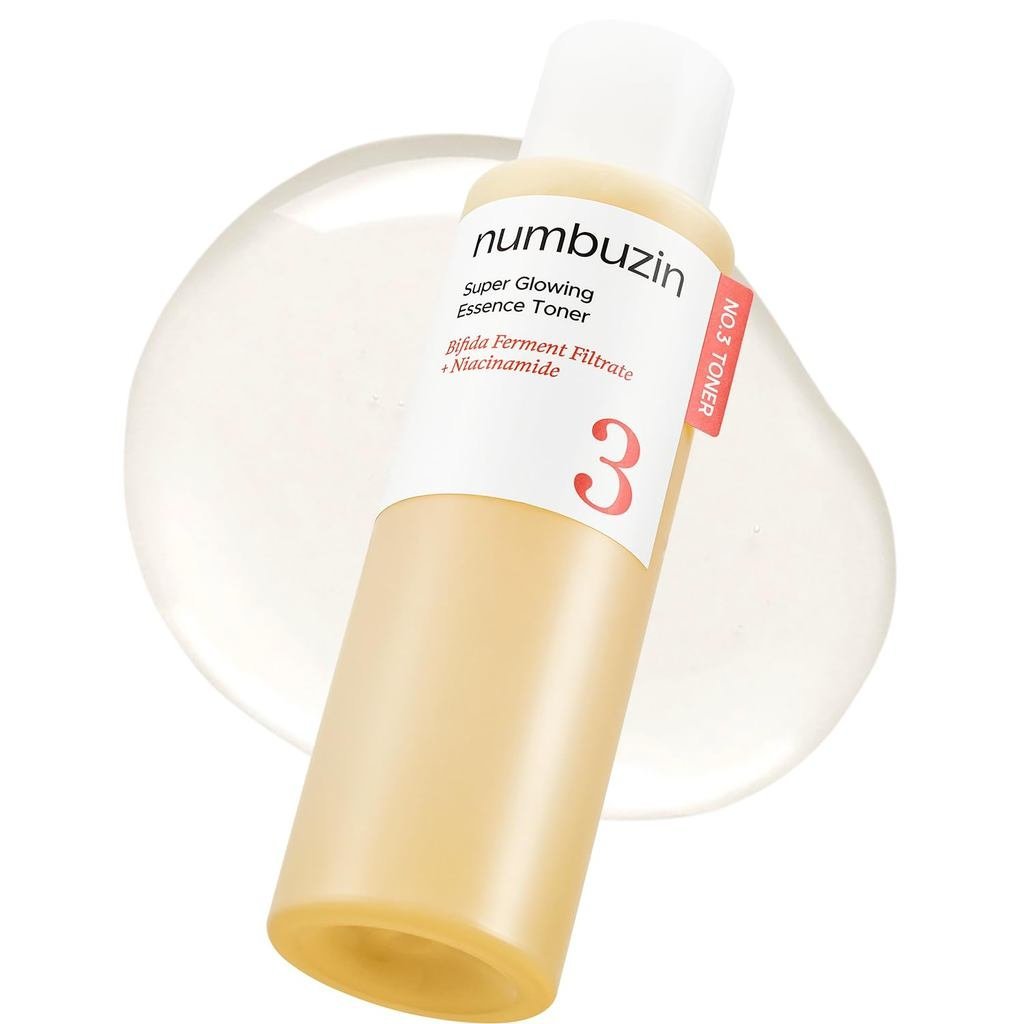 Zuzin No.3 Super Glowing Essence Toner, Fermented Toner for Skin Glow & Texture, Bifida, Niacinamide