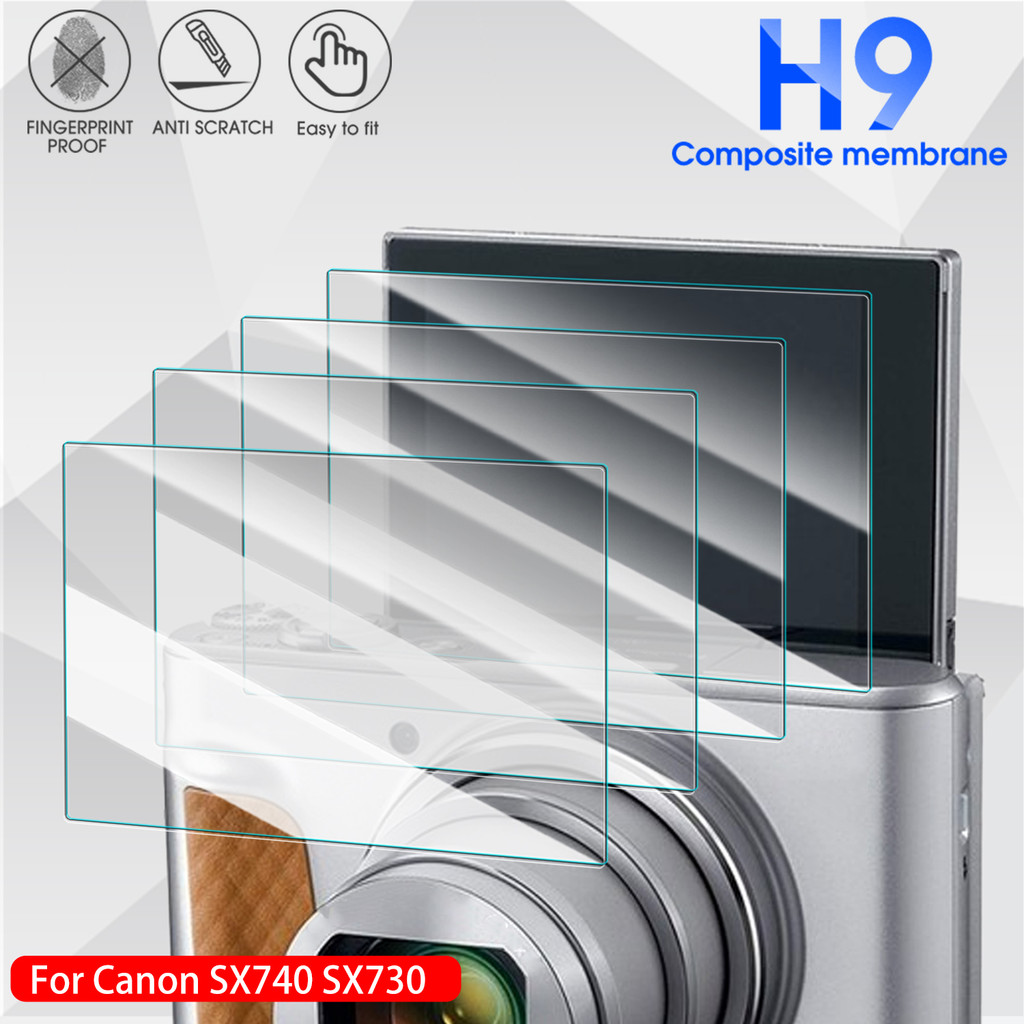 1-3PCS 9HกระจกนิรภัยสําหรับCanon PowerShot N N2 SX600 HS SX610 HS SX620 HS SX710 HS SX720 HS SX730 H